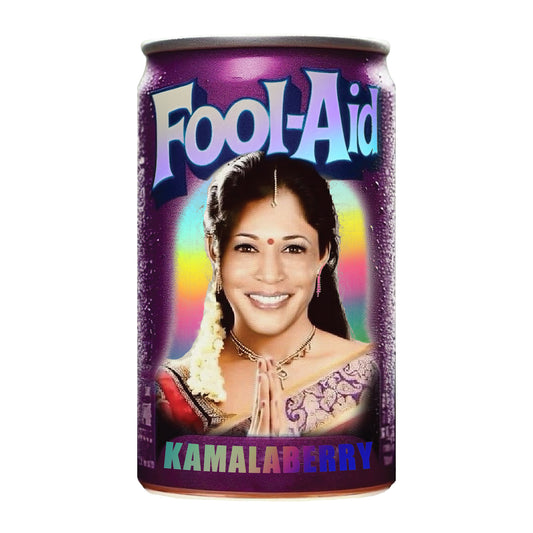 Fool Aid Kamalaberry Holographic Sticker