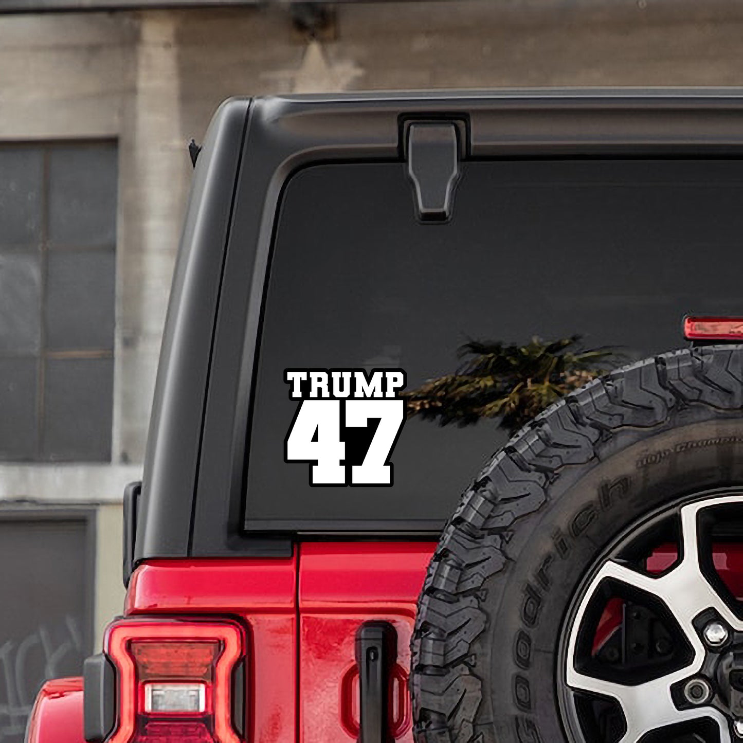 "Team Trump 47" Vinyl Sticker – Custom Colors & Sizes