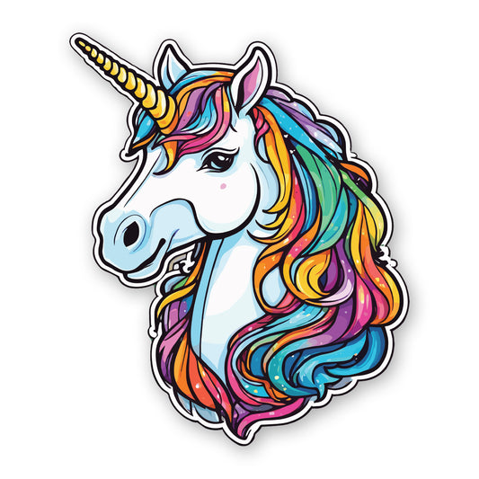 Magical 4" Unicorn Sticker - Symbol of Dreams & Positivity